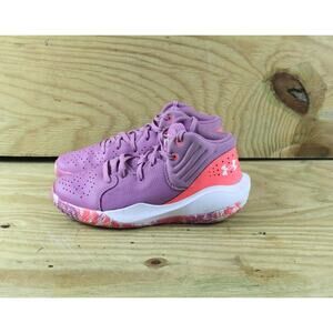 Under Armour Sneakers Boys 6Y Purple Jet 21 GS Blitz 3024794-500 Athletic